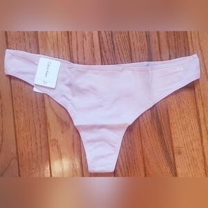 Calvin Klein Light Pink Thong XL